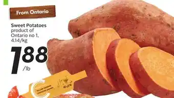 Sobeys Sweet potatoes offer