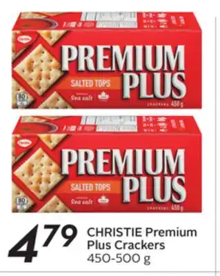 Sobeys Premium plus crackers offer