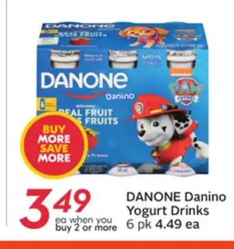 Sobeys Danino yogurt drinks offer