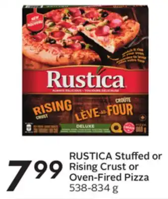 Sobeys Stuffed or rising crust or oven-fired pizza offer