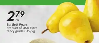 Sobeys Bartlett pears offer