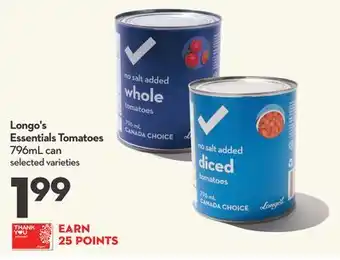 Longo's Longo's essentials tomatoes offer