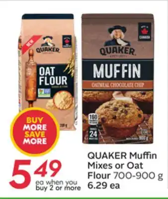 Sobeys Muffin mixes or oat flour offer