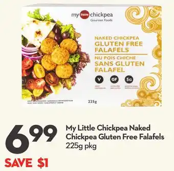 Longo's My little chickpea naked chickpea gluten free falafels offer