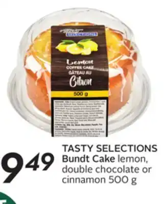 Sobeys Bundt cake offer