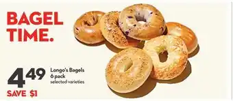 Longo's Longo's bagels offer