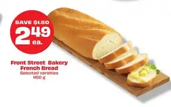 Metro Front street bakery french bread offer