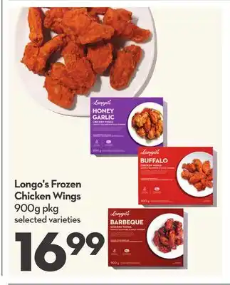 Longo's Longo's frozen chicken wings offer