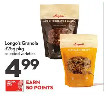 Longo's Longo's granola offer