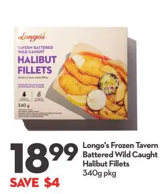 Longo's Longo's frozen tavern battered wild caught halibut fillets offer