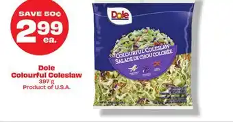 Metro Dole colourful coleslaw offer
