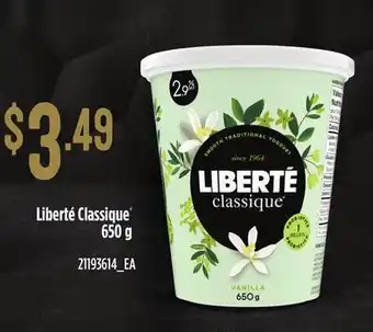 Loblaws Liberté classique , 650 g offer
