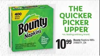 Loblaws Bounty napkins, 400's offer