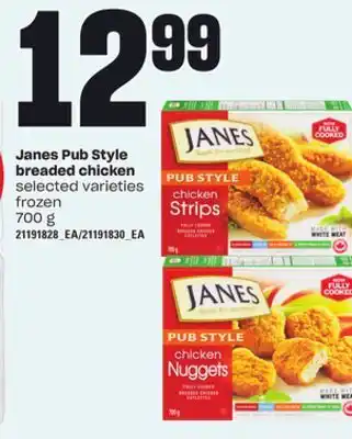 Independent Grocer Janes pub style breaded chicken, 700 g offer