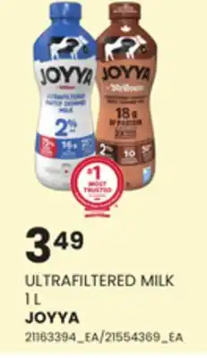 Loblaws Ultrafiltered milk, 1 l joyya offer