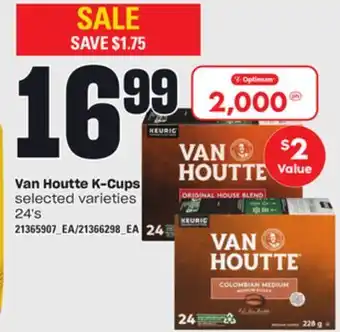 Independent Grocer Van houtte k-cups, 24's offer