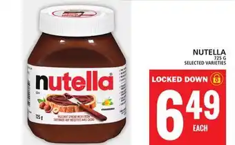 Food Basics Nutella offer