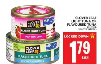Food Basics Clover leaf light tuna or flavoured tuna offer