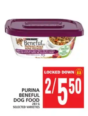 Food Basics Purina beneful dog food offer