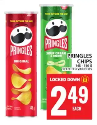 Food Basics Pringles chips offer