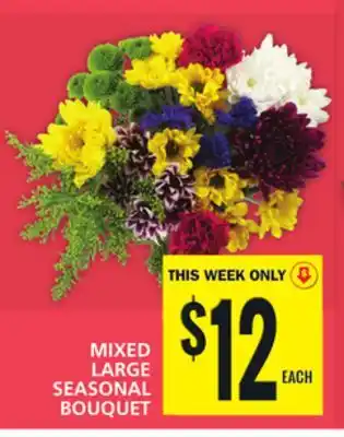 Food Basics Mixed large seasonal bouquet offer