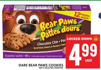 Food Basics Dare bear paws cookies offer