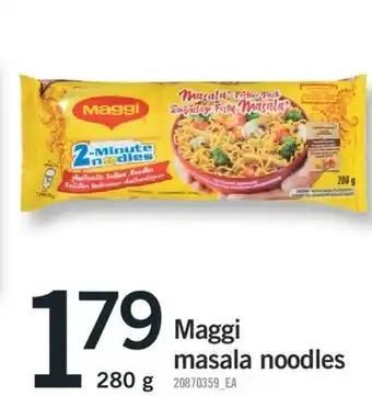 Fortinos Maggi masala noodles, 280 g offer