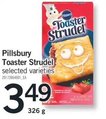 Fortinos Pillsbury toaster strudel, 326 g offer