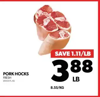 Real Canadian Superstore Pork hocks offer
