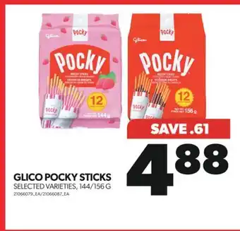 Real Canadian Superstore Glico pocky sticks, 144/156 g offer