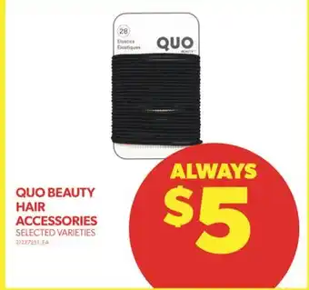 Real Canadian Superstore Quo beauty hair accessories offer