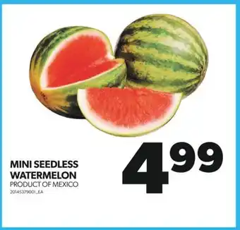 Real Canadian Superstore Mini seedless watermelon offer