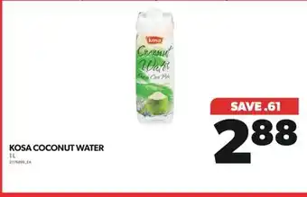 Real Canadian Superstore Kosa coconut water, 1 l offer