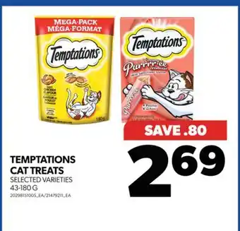 Real Canadian Superstore Temptations cat treats, 43-180 g offer