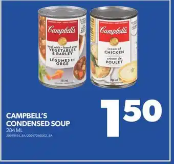 Real Canadian Superstore Campbell's condensed soup, 284 ml offer