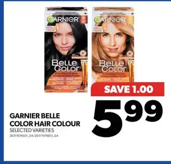 Real Canadian Superstore Garnier belle color hair colour offer