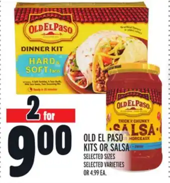 Metro Old el paso kits or salsa offer