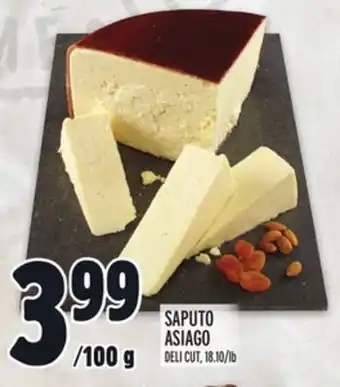 Metro Saputo asiago offer