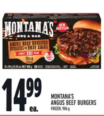 Metro Montana's angus beef burgers offer