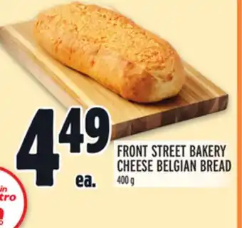 Metro Front street bakery cheese belgian bread offer