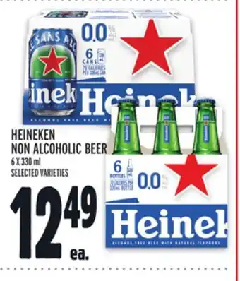 Metro Heineken non alcoholic beer offer