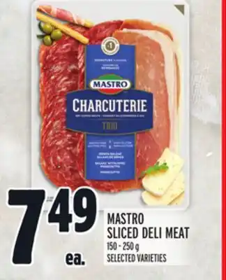 Metro Mastro sliced deli meat offer