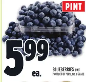 Metro Blueberries offer