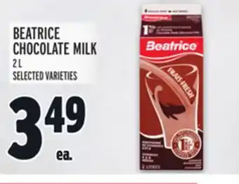 Metro Beatrice chocolate milk offer