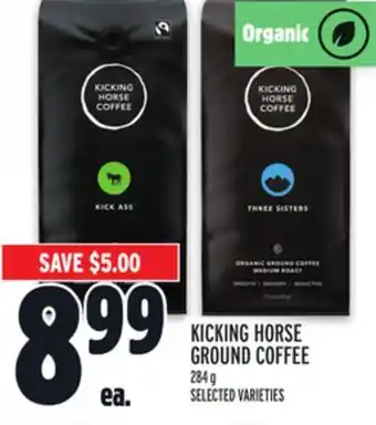 Metro Kicking horse ground coffee offer