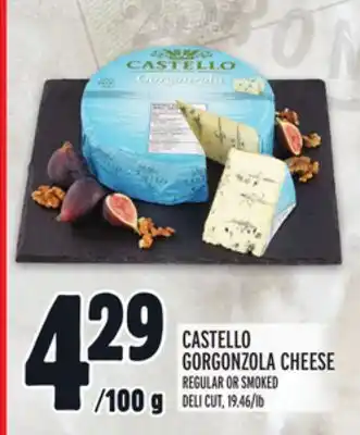 Metro Castello gorgonzola cheese offer