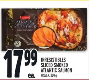 Metro Irresistibles sliced smoked atlantic salmon offer