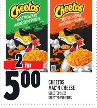 Metro Cheetos mac'n cheese offer