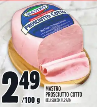 Metro Mastro prosciutto cotto offer
