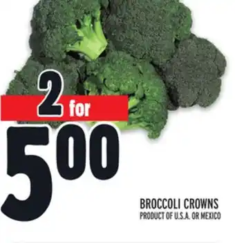 Metro Broccoli crowns offer